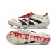 Adidas Predator 25 FT Elite FG Bianco Off Nero Core Rubino Puro