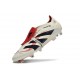 Adidas Predator 25 FT Elite FG Bianco Off Nero Core Rubino Puro