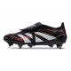 Adidas Predator 25 FT Elite FG Nero Grigio 4 Rosso Lucido