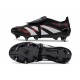 Adidas Predator 25 FT Elite FG Nero Grigio 4 Rosso Lucido