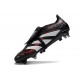 Adidas Predator 25 FT Elite FG Nero Grigio 4 Rosso Lucido