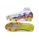 Nike Air Zoom Mercurial Superfly X Elite FG Bianco Giallo Viola