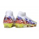 Nike Air Zoom Mercurial Superfly X Elite FG Bianco Giallo Viola