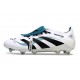 Adidas Predator 25 FT Elite FG Bianco Nero Ciano