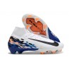 Nike Air Zoom Mercurial Superfly X Elite FG Bianco Nero Blu