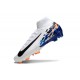 Nike Air Zoom Mercurial Superfly X Elite FG Bianco Nero Blu