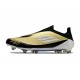 adidas F50 Elite Senza Lacci FG Nuovo Oro Met Nero Bianco