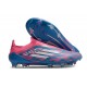 adidas F50 Elite Senza Lacci FG Nuovo Solar Blu Ftwr Bianco Solar Rosa