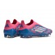 adidas F50 Elite Senza Lacci FG Nuovo Solar Blu Ftwr Bianco Solar Rosa
