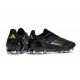 adidas F50 Elite Senza Lacci FG Nuovo Nero Core Ferro Metallizzato Oro Met