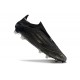 adidas F50 Elite Senza Lacci FG Nuovo Nero Core Ferro Metallizzato Oro Met