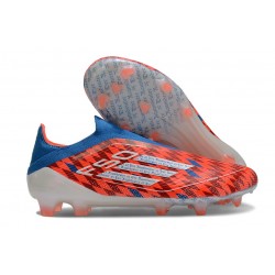 adidas F50 Elite Senza Lacci FG Nuovo Rosso Bianco Blu