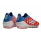 adidas F50 Elite Senza Lacci FG Nuovo Rosso Bianco Blu