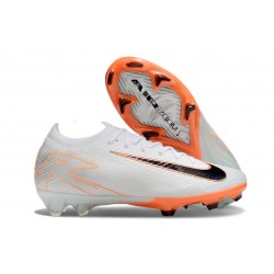 Scarpe Nike Mercurial Vapor XVI Elite FG Bianco Arancio Nero