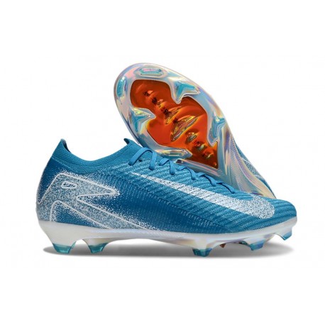 Scarpe Nike Mercurial Vapor XVI Elite FG Blu Bianco