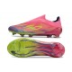 adidas F50 Elite Senza Lacci FG Nuovo Rosa Giallo Viola