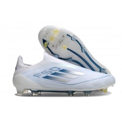 adidas F50 Elite Senza Lacci FG Nuovo Bianco Blu