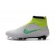 2016 SCARPE CALCIO NIKE Magista Obra FG Bianco Volt Verde Nero