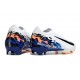 Scarpe Nike Mercurial Vapor XVI Elite FG Bianco Nero Blu