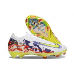 Scarpe Nike Mercurial Vapor XVI Elite FG Bianco Viola Giallo Rosso