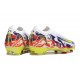Scarpe Nike Mercurial Vapor XVI Elite FG Bianco Viola Giallo Rosso