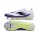 adidas F50 Elite Senza Lacci FG X Messi Ftwr Bianco Nero Core Unity Viola