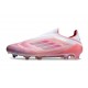 adidas F50 Elite Senza Lacci FG Nuovo Rosa Bianco