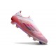 adidas F50 Elite Senza Lacci FG Nuovo Rosa Bianco