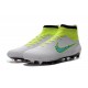 2016 SCARPE CALCIO NIKE Magista Obra FG Bianco Volt Verde Nero