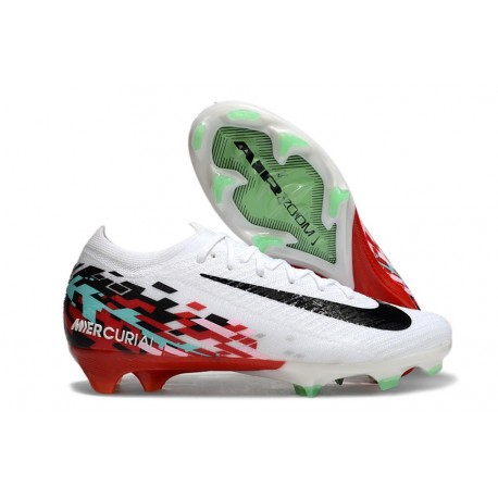 Scarpe Nike Mercurial Vapor XVI Elite FG Bianco Rosso Nero