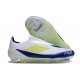 adidas F50 Elite Senza Lacci FG Nuovo Bianco Giallo Solare Blu Lucido