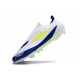 adidas F50 Elite Senza Lacci FG Nuovo Bianco Giallo Solare Blu Lucido