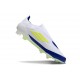 adidas F50 Elite Senza Lacci FG Nuovo Bianco Giallo Solare Blu Lucido