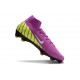 Nike Air Zoom Mercurial Superfly X Elite FG Viola Giallo Bianco