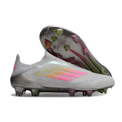 adidas F50 Elite Senza Lacci FG Nuovo Grigio Rosa