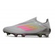 adidas F50 Elite Senza Lacci FG Nuovo Grigio Rosa