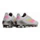 adidas F50 Elite Senza Lacci FG Nuovo Grigio Rosa