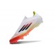 adidas F50 Elite Senza Lacci FG Nuovo Bianco Nero Giallo Solare