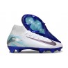 Nike Air Zoom Mercurial Superfly X Elite FG Bianco Nero Blu