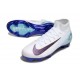 Nike Air Zoom Mercurial Superfly X Elite FG Bianco Nero Blu
