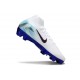 Nike Air Zoom Mercurial Superfly X Elite FG Bianco Nero Blu