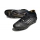 Scarpe adidas F50 Elite Mid FG Nero Core Ferro Metallizzato Oro Met