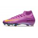 Scarpe Nike Mercurial Superfly 10 Elite FG Viola Giallo