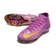 Scarpe Nike Mercurial Superfly 10 Elite FG Viola Giallo