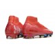 Scarpe Nike Mercurial Superfly 10 Elite FG Rosso Bianco