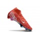 Scarpe Nike Mercurial Superfly 10 Elite FG Rosso Bianco