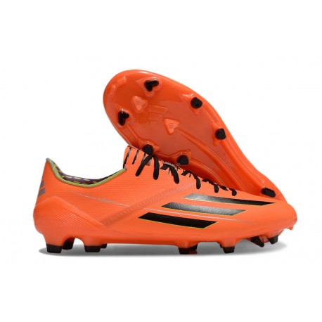 Scarpe da Calcio adidas F50 Elite FG Arancione Nero