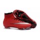 Nuove Scarpe calcio Nike Mercurial Superfly FG - Rosso Nero Bianco