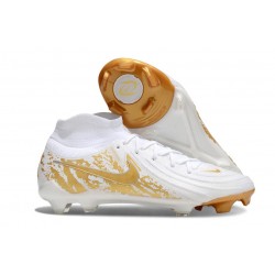 Nike Phantom Luna ii Elite FG Bianco Oro