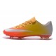 2015 Scarpa da calcio per terreni duri Nike Mercurial Vapor X - Uomo Arancione Oro Giallo